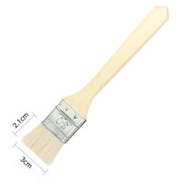 アーテック AT着色 平刷毛 中(30mm) 11528 1セット(1本×4)（直送品）