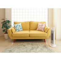 電響社 ZEPEAL 人感センサー付タワーセラミックヒーター WH DTC-L120M-WH 1個（直送品）