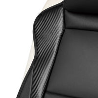 BONFORM シートクッション コアサポートレザー ブラック フロント1枚 4172-91BK 1個（直送品）