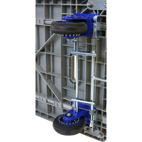 浅香工業 静キャリー NP-300L 金網付 ハンドパーキングブレーキ付 #185026 1台（直送品）