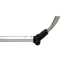 浅香工業 超軽量可変式ステン万能波刃鎌 1050 AP柄付 #195056 1個（直送品）