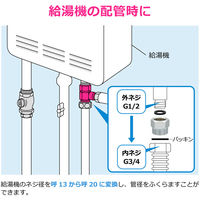 カクダイ 平行ブッシング 10個 GA-JE084 1セット(10個入)（直送品）