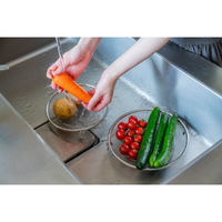 すっきり暮らす盆ざる19・22cmセット 持ち上げフック付き 食洗器対応 日本製 LW-930009S 1セット(2個入)（直送品）