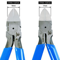 フジ矢 プラスチックニッパ(ストレート刃・先細 FPNN-150FSA 1個（直送品）