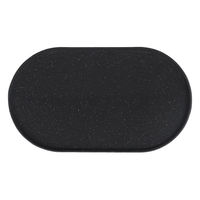 ダルトン ランチョンマット DULTON シリコンプレイスマット オーバル フードボウル ブラック 482161 1個（直送品）