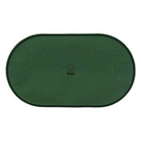 ダルトン ランチョンマット DULTON シリコンプレイスマット オーバル フードボウル ダークグリーン 482162 1個（直送品）