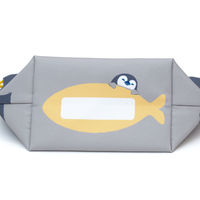 東洋ケース 弁当袋 ぎゅっとランチきんちゃく 保冷 ペンギン 482961 1個（直送品）