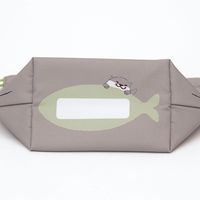 東洋ケース 弁当袋 ぎゅっとランチきんちゃく 保冷 カワウソ 482963 1個（直送品）