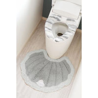 オカトー 便座シート メリージェラート 貼るだけ便座シート グレー 483292 1個（直送品）