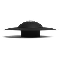 アントレックス 排水口ごみ受け umbra アンブラ フレックス ドレインストッパー ヘアキャッチャー ブラック 483322 1個（直送品）