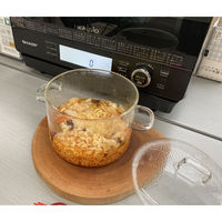 トレードワン 耐熱ガラス両手鍋1.9L 493827 1個（直送品）