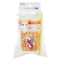 スケーター タンブラー 320ml ストロー付タンブラー3個入 かっぱえびせん 494192 1個（直送品）