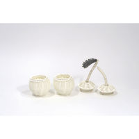 クレエ 小物入れ バスケット 幅20cm フルーツシェイプバスケット チェリー 収納ケース 洗える ふた付き 494377 1個（直送品）