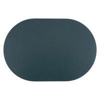 ルークラン ランチョンマット アプリクス オーバル グリーン 494745 1個（直送品）