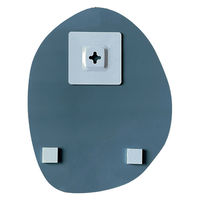 ケーアイジャパン ウォールミラー モーメント ウェーブ 495435 1個（直送品）