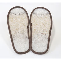 クレエ スリッパ キャンパスブリザーブルスリッパ ブラウン 495586 1個（直送品）