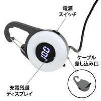 ルークラン ライト 散歩 犬 ウルトラLED ループセイフ ウルトラLEDプラス ホワイト 495839 1個（直送品）