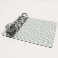 イトウ 水切りカゴ 水切りマット 吸水マット&水切りセット グリーン 497102 1個（直送品）