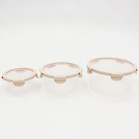 イトウ 保存容器 450ml 900ml 1.7L 伸びる シリコン 保存ケース 丸型 3個組 497107 1個（直送品）