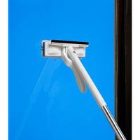 アズマ工業 窓 網戸 ワイパー 掃除 楽絞りワイパー 全長約81cm~114cm 水だけで洗える 497524 1個（直送品）