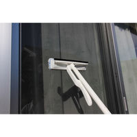 アズマ工業 窓 網戸 ワイパー 掃除 楽絞りワイパー 拭き幅約24cm 水だけで洗える 497525 1個（直送品）