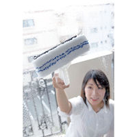 アズマ工業 窓 網戸 ワイパー 掃除 楽絞りワイパー ヘッドのみ WD320 水だけで洗える 497522 1個（直送品）