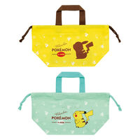 スケーター 弁当袋 ランチ巾着 2枚入 ピカチュウ 498583 1個（直送品）