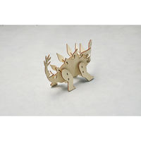 セトクラフト キーフック 天然木 色塗り 恐竜 組立て式 498944 1個（直送品）