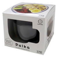 小久保工業所 マグカップ 420ml Polka マグ グレー 531024 1個（直送品）