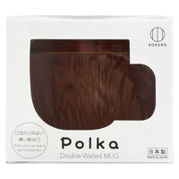 小久保工業所 マグカップ 420ml Polka マグ オレンジ 531028 1個（直送品）