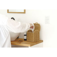 クレエ ゴミ箱 ミニサイズ 卓上 ミニダストボックス スクエア ユティルナイール 483018 1個（直送品）