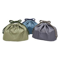 イエロースタジオ 保冷ランチ巾着 モノクローム カーキ 491134 1個（直送品）