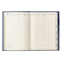 日本能率協会マネジメントセンター 【2026年4月版】NOLTY キャレル B6 バーチカル2 月曜始まり ネイビー 9092 1冊（直送品）