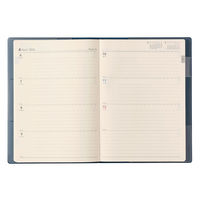 日本能率協会マネジメントセンター 【2026年4月版】NOLTY エクリ A5-2 見開き1週間 月曜始まり ネイビー 9673 1冊（直送品）