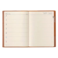 日本能率協会マネジメントセンター 【2026年4月版】NOLTY エクリ A5-1 片側1週間+ノート 月曜始まり キャメル 9672 1冊（直送品）