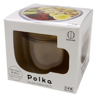 小久保工業所 マグカップ 420ml Polka マグ イエロー 531027 1個（直送品）