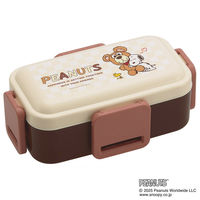 スケーター 弁当箱 600ml 2段ふわっと弁当箱 SN and BEAR 497511 1個（直送品）