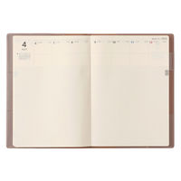 日本能率協会マネジメントセンター 【2026年4月版】NOLTY エクリ A5 週間方眼メモ 月曜始まり グレージュ 9670 1冊（直送品）