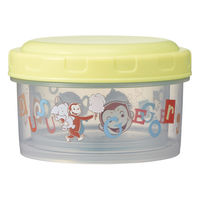 スケーター 保存容器 230ml 400ml ラウンド フードコンテナ 2個組 おさるのジョージ 497098 1個（直送品）