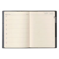 日本能率協会マネジメントセンター 【2026年4月版】NOLTY エクリ A5-1 片側1週間+ノート 月曜始まり ブラック 9671 1冊（直送品）