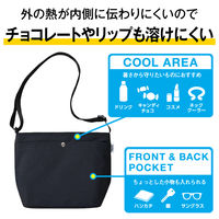 保冷ショルダーバッグ 7L ベージュ RFO-007 BE 1セット（1個×3） ペットボトル縦6本 保冷バッグ サーモス