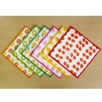 クラシック フルーツふきん パイナップル  約30×30cm 1枚 小久保工業所
