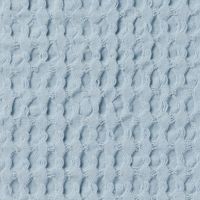 無印良品 インド綿洗いざらしワッフル織クッションカバー ４３×４３ｃｍ用 ライトブルー 良品計画