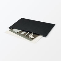 無印良品 ジーンズラベル 書類ケース Ａ４用 ダークグレー 良品計画