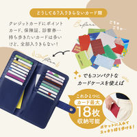 アイメディア コンパクトなカードケース ネイビー 1010350 1個（直送品）