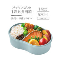 フレッシュランチボックス 570ml ソラ DJV-570 SRA 食洗機可 電子レンジ可 1段式お弁当箱 サーモス