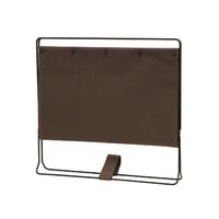 LIV PLUS ベストコ 荷物置き ハンモック型 折りたたみ 収納 ブラウン フロアーラック ND-3591 1個