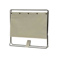 LIV PLUS ベストコ 荷物置き ハンモック型 折りたたみ 収納 グレージュ フロアーラック ND-3592 1個