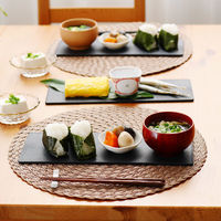 カットもできる長皿 L ブラック ALC40 1個 食器 まな板 刺身 パン スイーツ 時短 飲食店 そのまま出せる 伊原企販