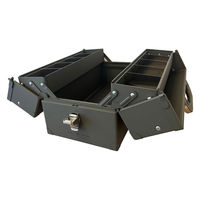 仁張工作所 スチール両開工具箱 大型 NIRK-01L 1台（直送品）